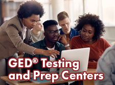 GED Testing and Prep Centers. Link to PDF.