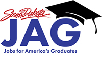 South Dakota Jobs for American Graduates logo.