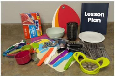 image of items included in the culinary kit