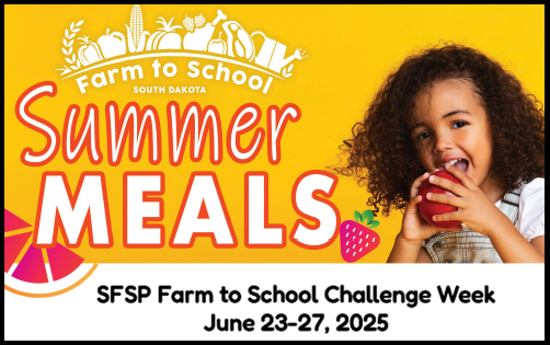 SFSP Farm to School Challenge Week
June 23-27, 2025