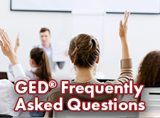 GED Frequently Asked Questions. Link to PDF