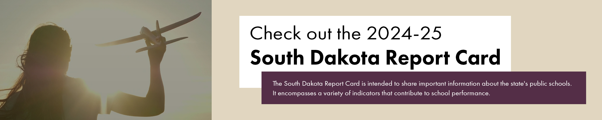 Check out the 2024-25 South Dakota Report Card. Link.