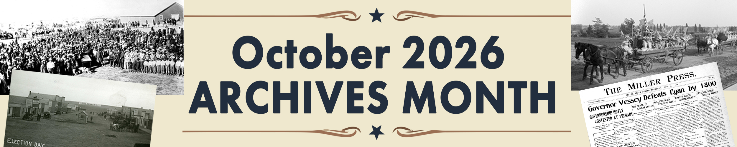 October is Archives Month. Link.