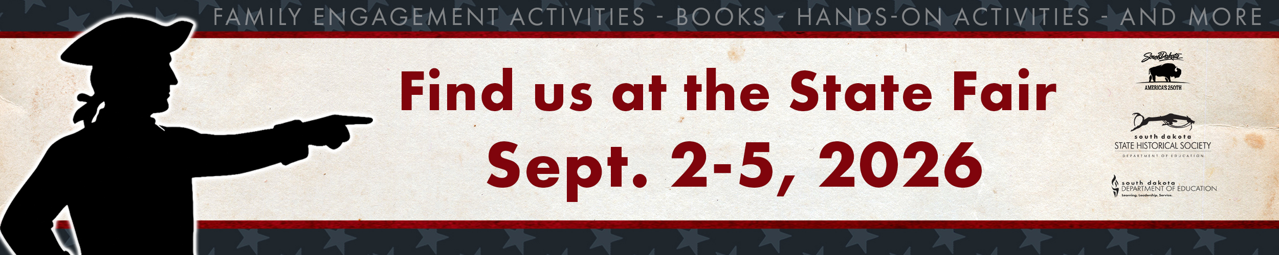 Find us at the State Fair. Sept. 2-5, 2026.