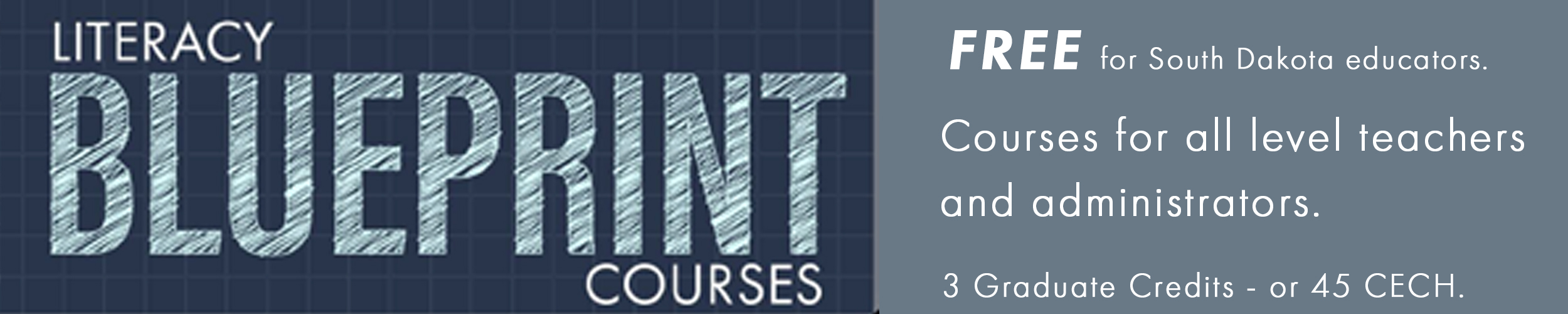 Literacy Blueprint Courses. Link.