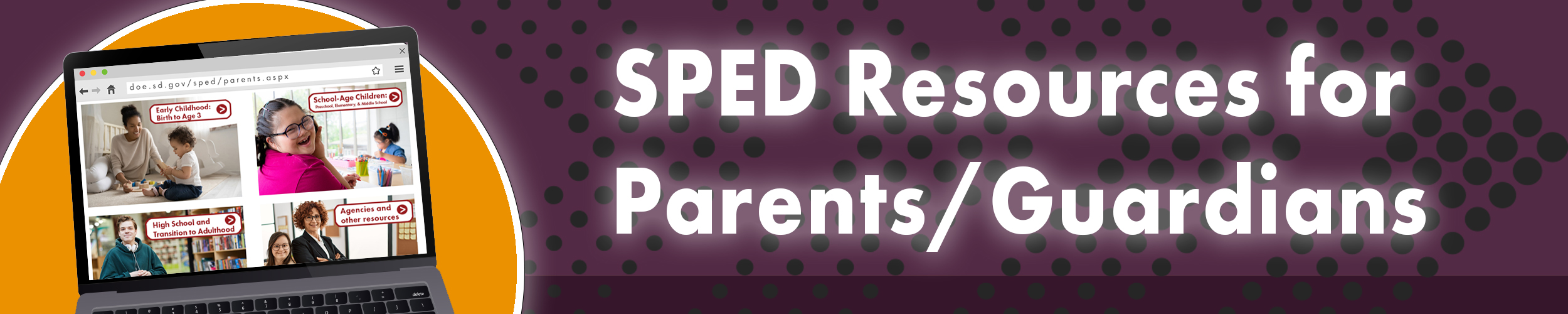 SPED resources for parents/gaurdians. Link.