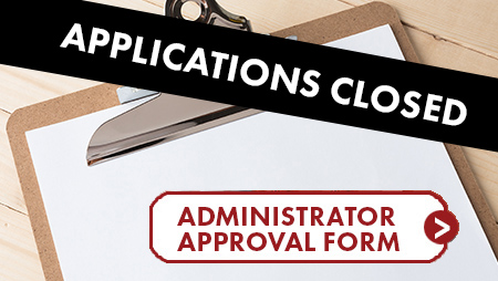 Administrator Approval Form CLOSED.