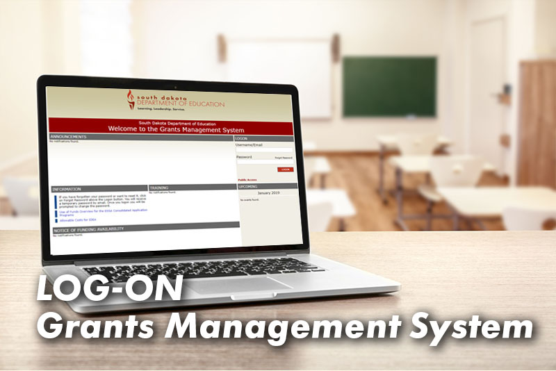 Log in to the Grant Management System. Link.
