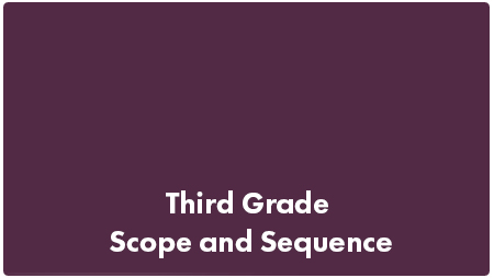 3rd Grade Scope and Sequence. Link to PDF.