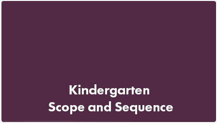 K Scope and Sequence. Link to PDF.