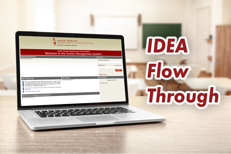 IDEA Flow Through Log In. Link.