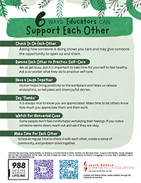 Download Support Each Other Poster. Link.