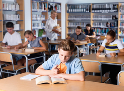 Stock photo of classroom