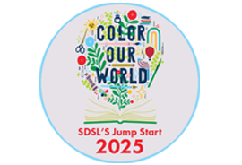 Color our World. SDSL's Jump Start. 2025. 