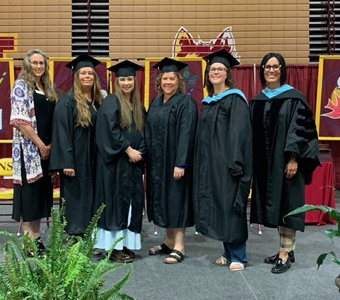 photo of TAP graduates at Northern State University