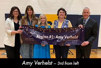Amy Verhelst – 3rd from left