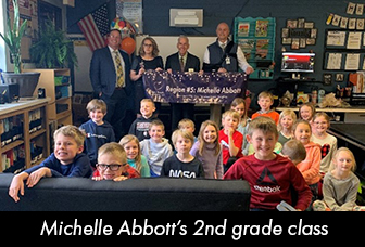 Michelle Abbott’s 2nd grade class