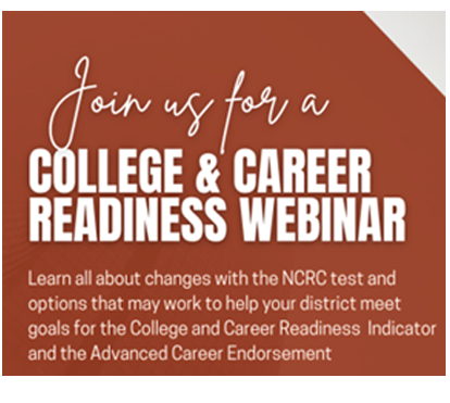 Join us for a College & Career Readiness Webinar