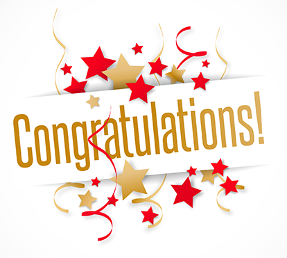 Congratulations