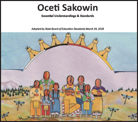 Cover image of the Oceti Sakowin Essential Understandings document.